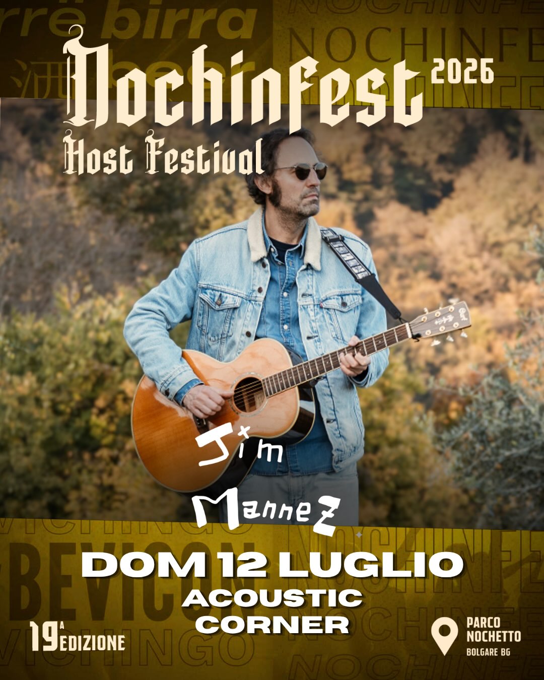 Jim Mannez al Nochinfest Host Festival 2026