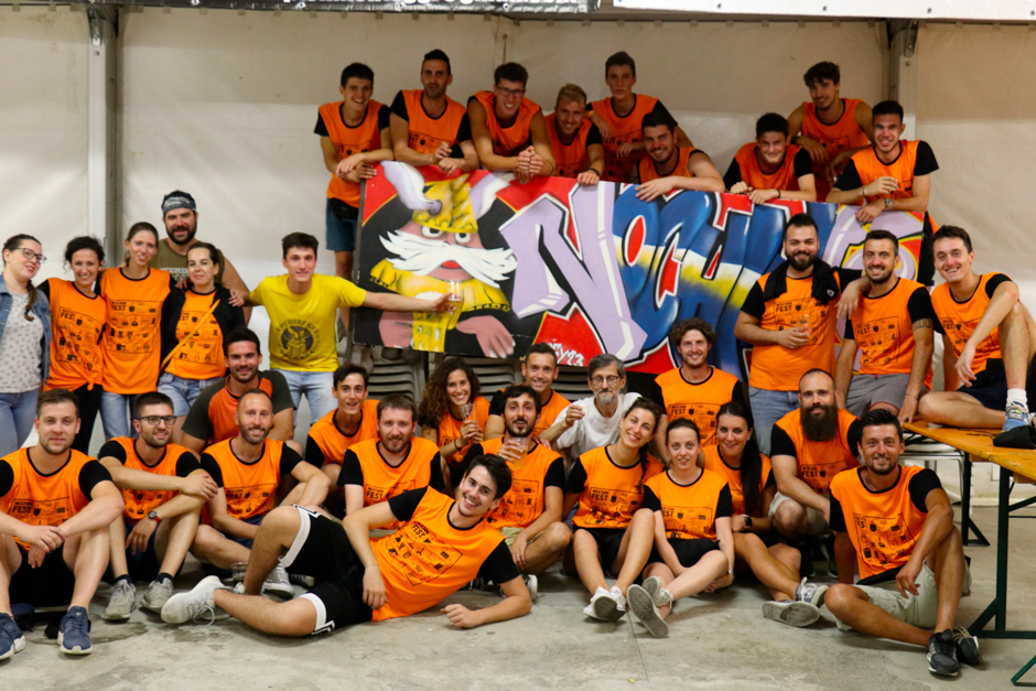 Il gruppo di volontari della Nochinfest Bolgare